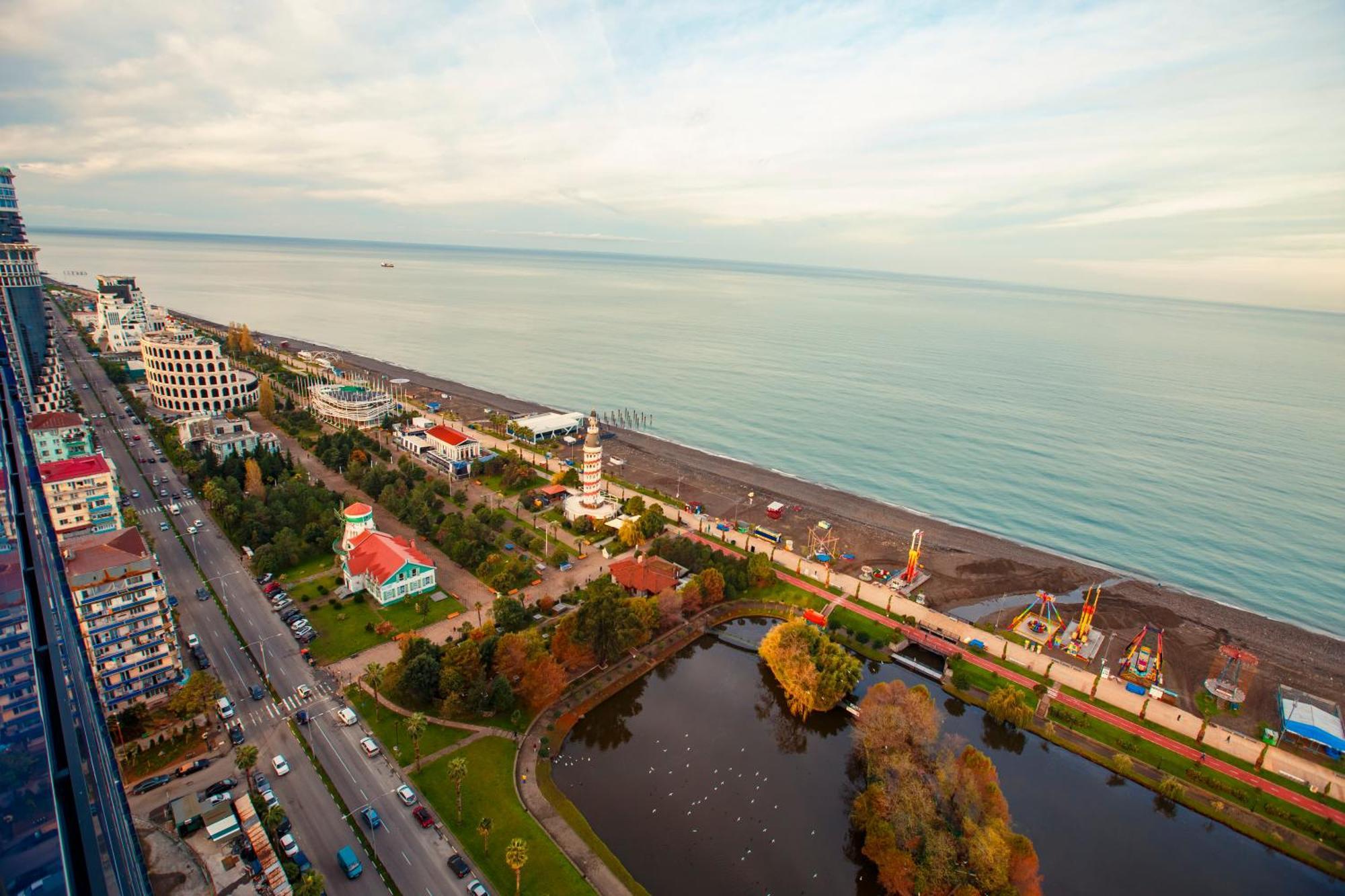 Panorama Orbi Beach Resort Center Suite Batumi Exteriér fotografie