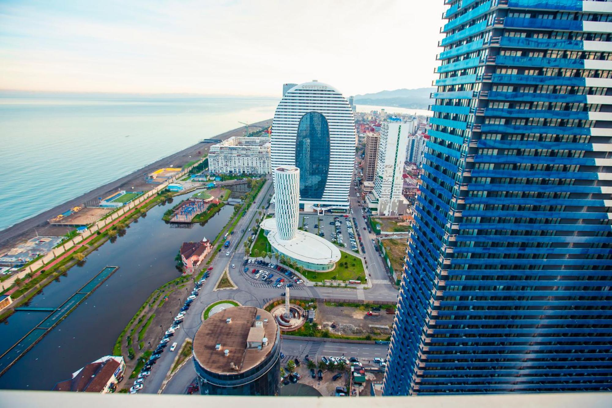 Panorama Orbi Beach Resort Center Suite Batumi Exteriér fotografie