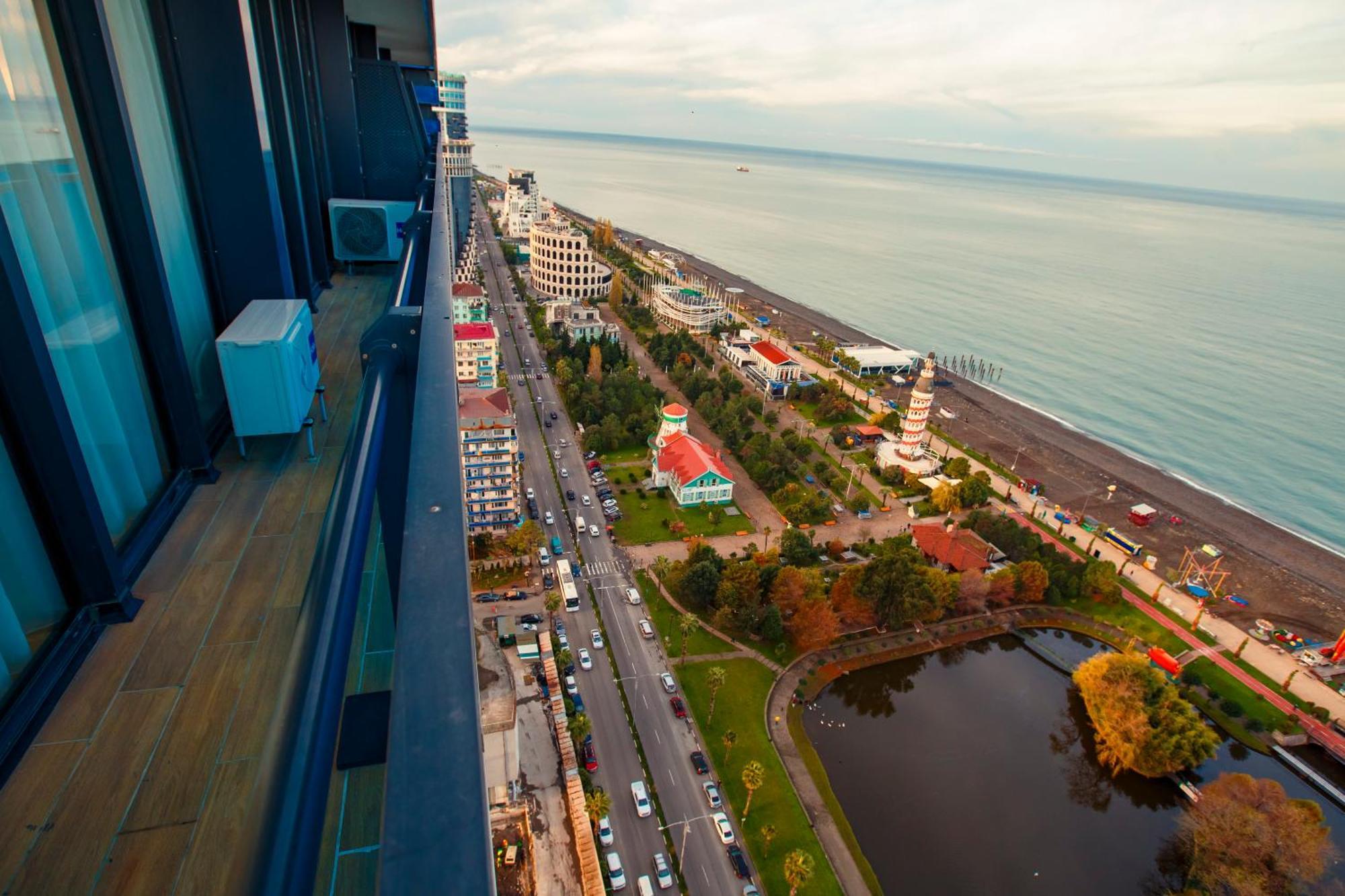 Panorama Orbi Beach Resort Center Suite Batumi Exteriér fotografie