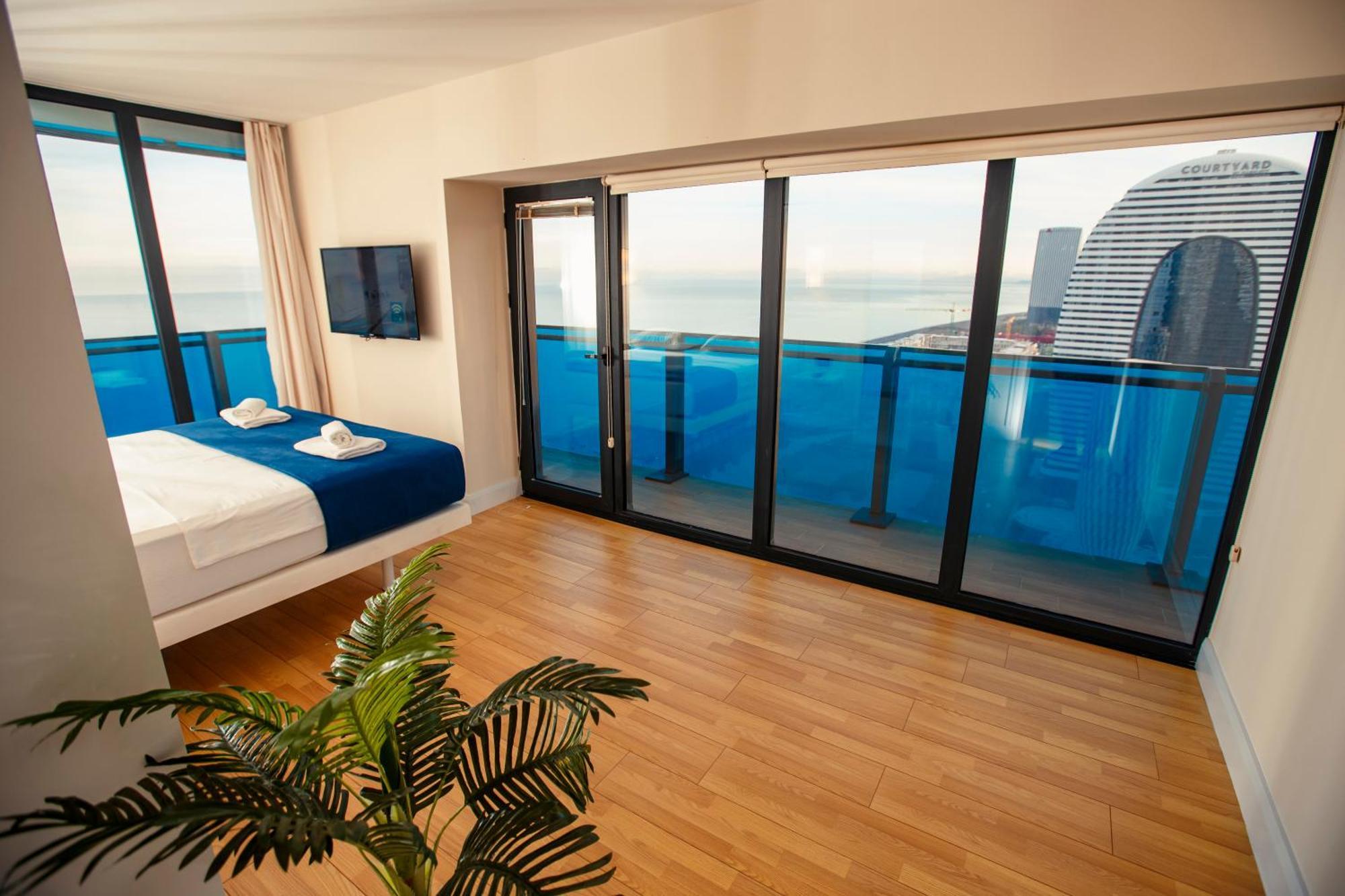 Panorama Orbi Beach Resort Center Suite Batumi Exteriér fotografie